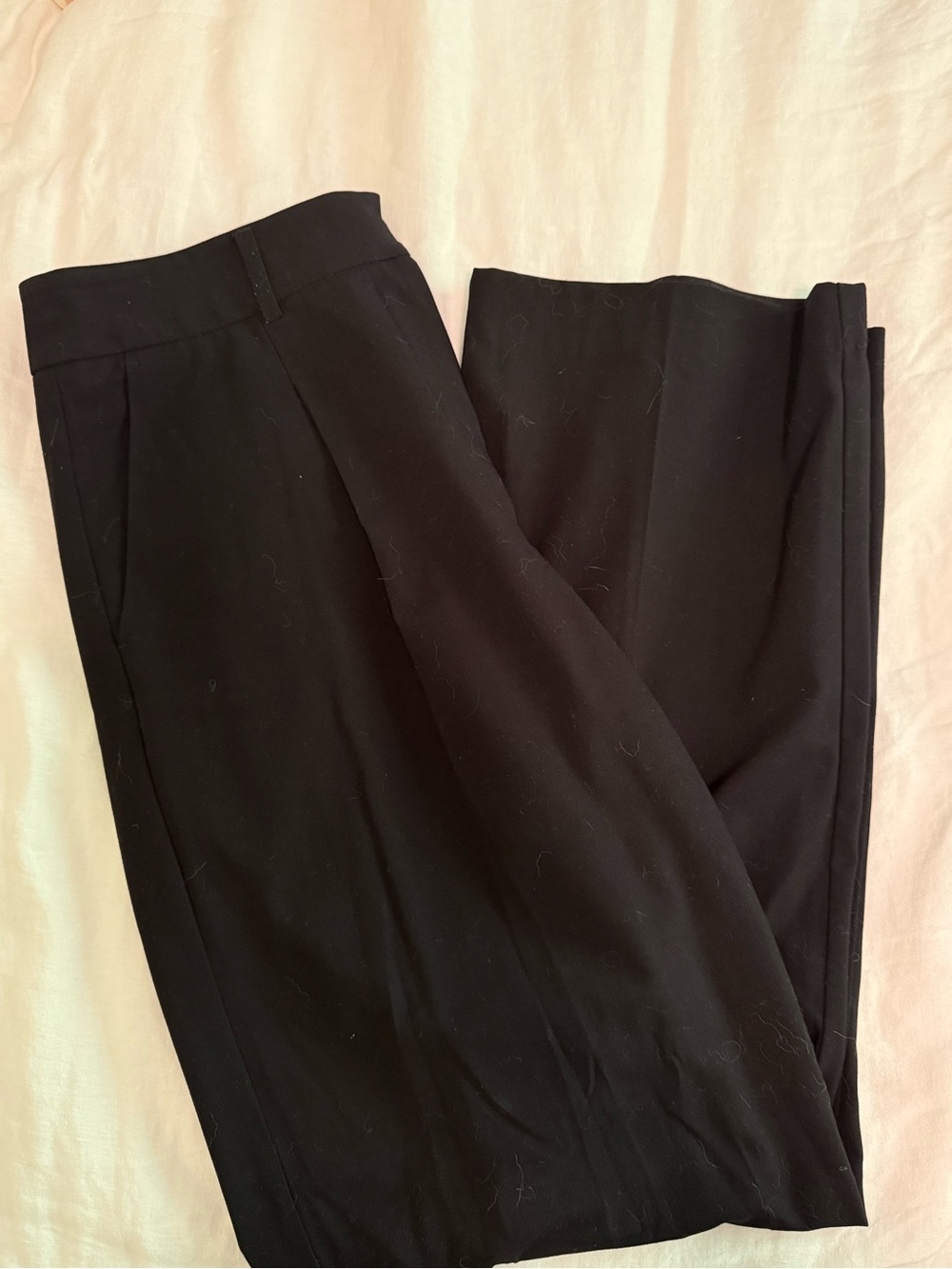 Dynamite Black Tailored Pants with Belt Loops